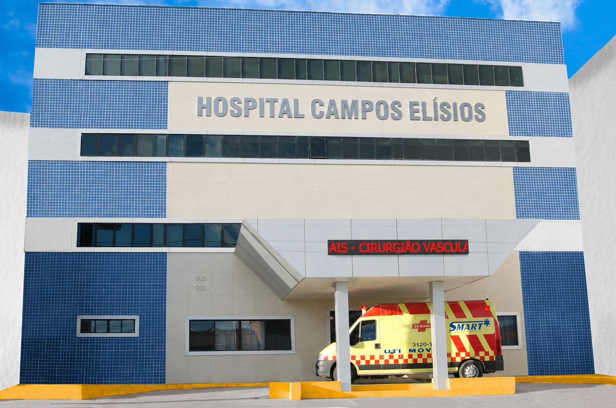 Fachada do Hospital Campos Elísios
