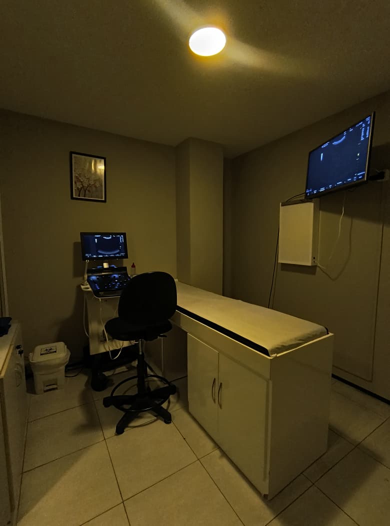 Sala de ultrassonografia